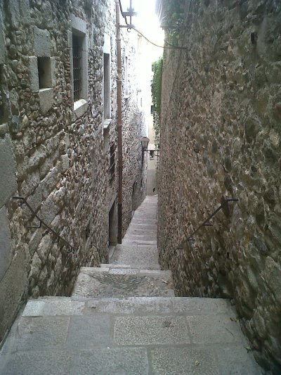 Bairro Judeu da Cidade de Girona na Espanha