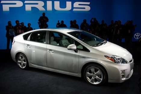Toyota-Prius-Hybrid Automóvel híbrido Toyota Prius