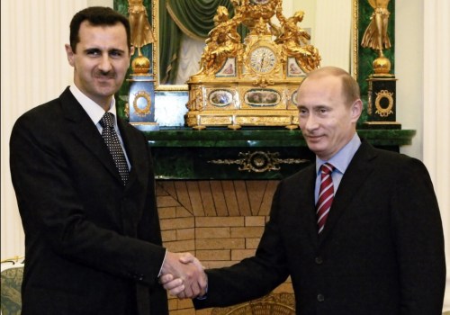 Bashar al-Assad e Vladimir Putin