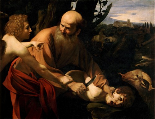 “O Sacrifício de Isaac” de Caravaggio