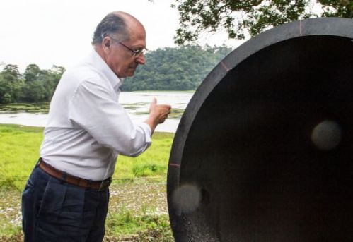 Geraldo Alckmin dá início a obra de interligação de sistemas [Fonte: site do El País]